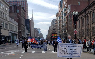 Greek Independence Day Parade in Boston, Massachusetts 2019